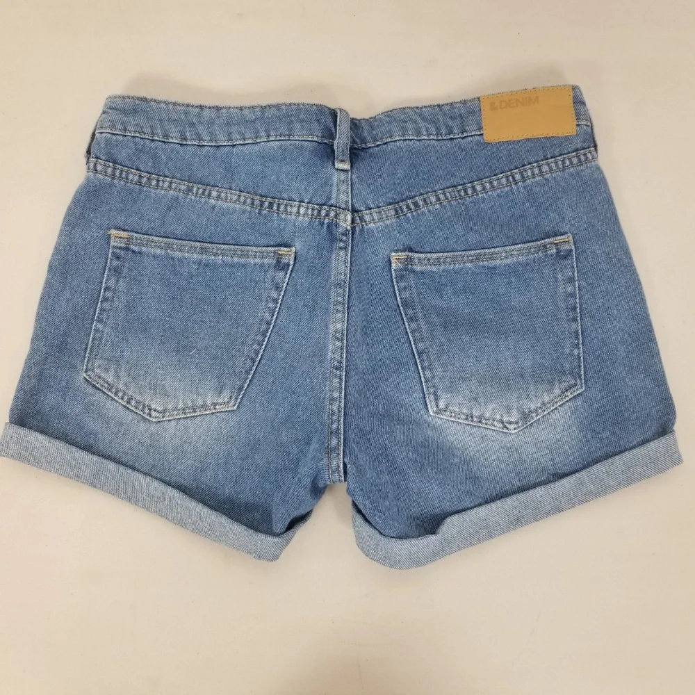 H&M Light Blue Denim Jean Shorts
